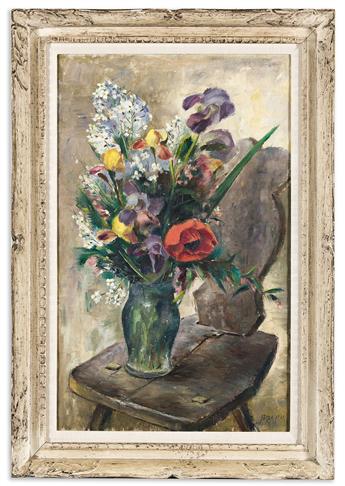 LOUIS BOSA Still Life with Flowers.